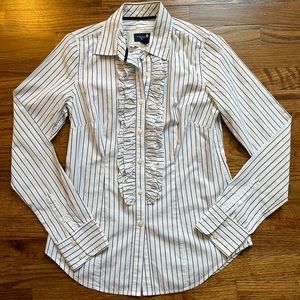 American Eagle Pinstripe Button Down